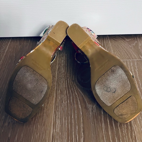 Nine West Floral Wedge Sandal - Picture 4 of 4